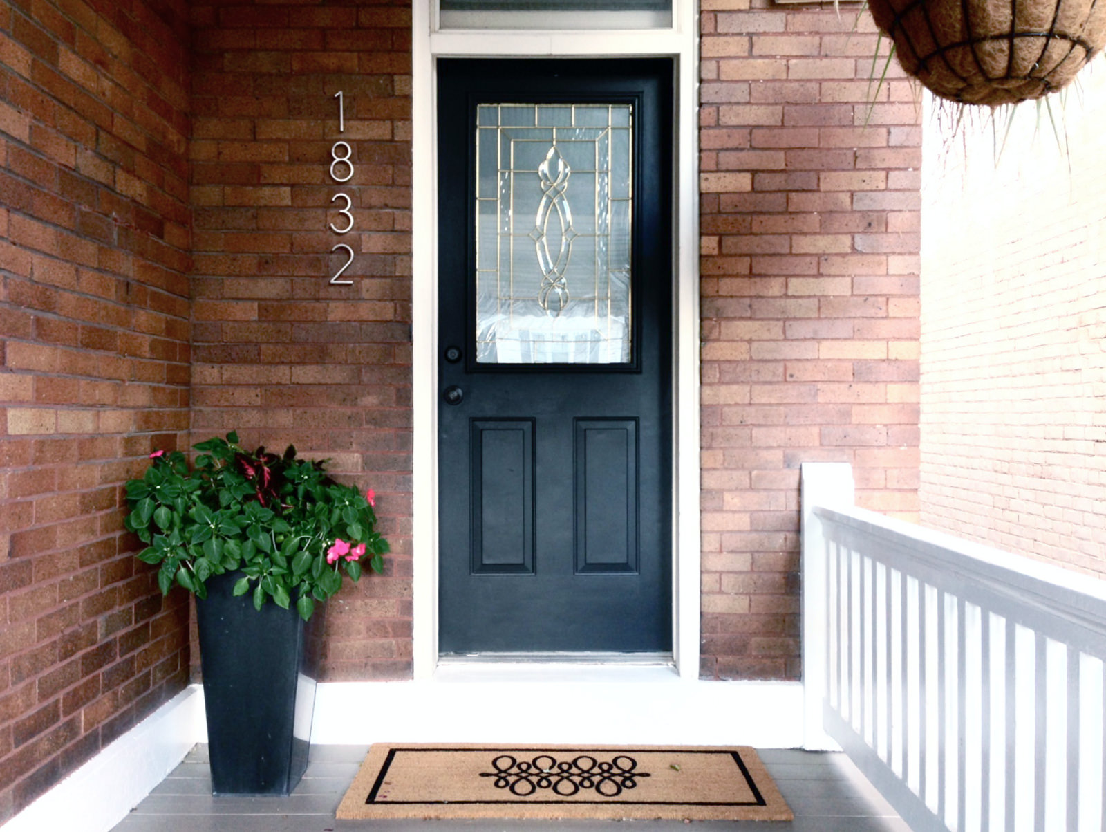 front door of house