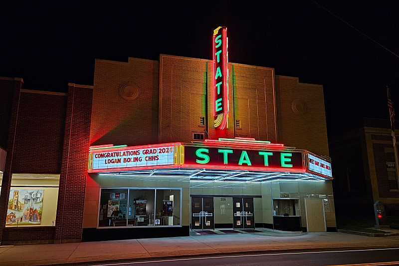 Photo of the state theater.